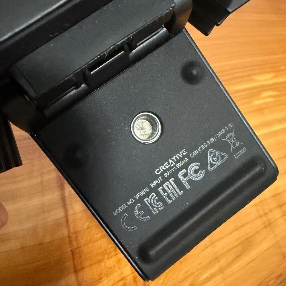 Creative Blaster X Senz 3D Deep Sensing Web Camera with Cable "Tested & Works" - Picture 7 of 8